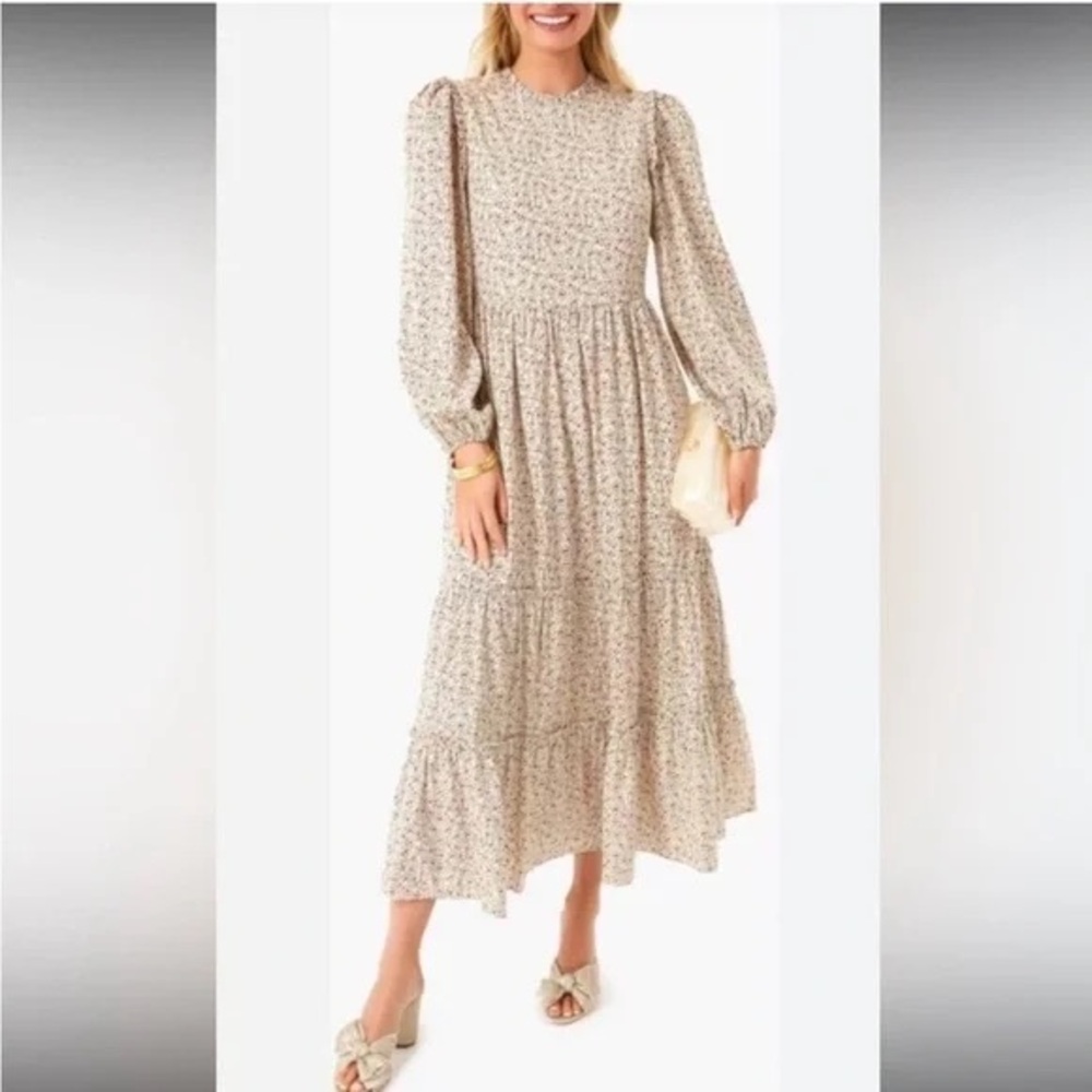 Tuckernuck Hyacinth House Jesse dress size xs new with tags! Floral Long Sleeve